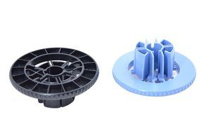Alotpower New Spindle End Cap Hub for HP DesignJet 500 800 C7769-40169 C7769-40153 series (blue + black) N2