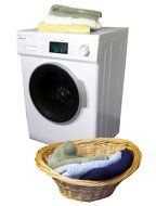 Meridian Convertible Venting Ventless Combo Washer Dryer MD 4000 White N3