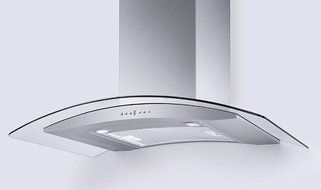Z Line KN4-36 Z Line 760 CFM Wall Mount Range Hood, 36", /Glass, Stainless Steel N3