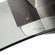 CAVALIERE 36" Island Mounted Stainless Steel / Glass Kitchen Range Hood 900 CFM SV218D-I36 N3