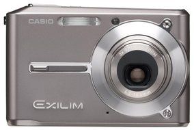 Casio Exilim EX-S500 5MP Digital Camera with 3x Anti Shake Optical Zoom (Grey) N5