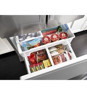 Whirlpool WRF560SEYB 19.5 Cu. Ft. Black French Door Refrigerator - Energy Star N6