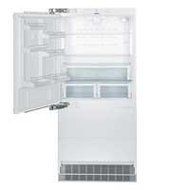 Liebherr HC2061 19.4 Cu. Ft. Gray Counter Depth Built-In Bottom Freezer Refrigerator - Energy Star