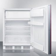 Summit BI540IF 24&quot; Compact Built-in Refrigerator with 5.1 Cu. Ft. Capacity Dual Evaporator Cooling Cycle Defrost... N4