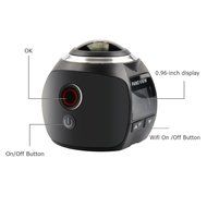 4K 360 Action Camera Panoramic Camera 2448*2448 Ultra HD Panorama 360 Degree Video Cameras Deportiva Wifi Sport... N9