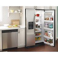 Amana ASD2275BRS 22.0 Cu. Ft. Stainless Steel Side-By-Side Refrigerator N8