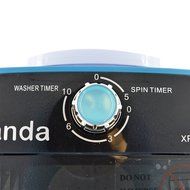 Panda Small Mini Portable Counter Top Compact Washer Washing Machine with Spin Basket 5.5-6Lbs Capacity N3