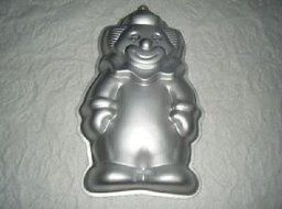 Wilton Clown Cake Pan 2105-9401 from 1986
