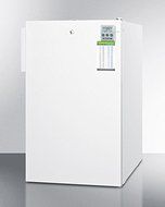 Summit CM411L7PLUSADA ADA compliant 20&quot; wide commercial refrigerator-freezer for freestanding use with a traceable... N4