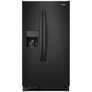 Whirlpool WRS325FDAB 25.4 Cu. Ft. Black Side-By-Side Refrigerator - Energy Star