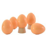 eggs Graffiti toys ，BeautyVan Wooden children's toys ultra realistic simulation of eggs Graffiti toys