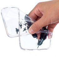 iPhone 6 Plus / 6S Plus Case,TYoung Ultra Thin Slim Soft TPU Silicone Flexible Case [Transparent Clear] [Anti-scratch... N124