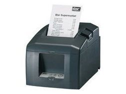 Star Micronics 37963020 Liner-Free Thermal Printer For Sticky Paper TSP654, TSP654U SK-US, Gray