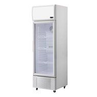 370L Air Cooling Frost-Free Glass Display Showcase Pull Door Beer Soda Beverages Cooler Commercial Refrigerator... N5