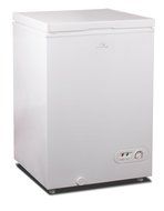Commercial Cool CCF69W 6.9 Cu. Ft. Chest Freezer with Power on Indicator light and R600a Refrigerant, White N3