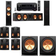 Klipsch RP-280F Tower Speakers-7.2-Denon AVR-X4100W