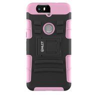 Google Nexus 6P Case, HLCT Rugged Shock Proof Dual-Layer PC and Soft Silicone Case With Built-In Kickstand for... N26