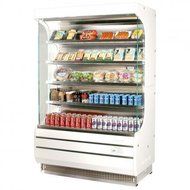 Turbo Air TOM40SF 39&quot; Full Size Display Merchandiser with Efficient Refrigeration System Stainless Steel Front...