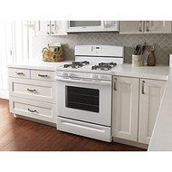 AMANA AGR5630BDW 5.0 cu. ft. Single Oven Free-Standing Gas Range, 30", White N7