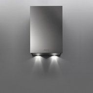 Altair Fasteel Wall hood 24"/60cm-500CFM, Backlit electronic control 4 speed, delayed shut off, clean filter reminder...