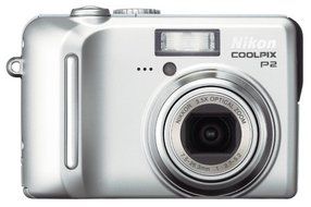 Nikon Coolpix P2 5.1MP Digital Camera with 3.5x Optical Zoom (Wi-Fi Capable) N2