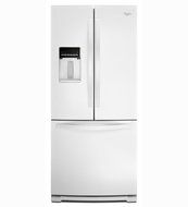 Whirlpool WRF560SEYB 19.5 Cu. Ft. Black French Door Refrigerator - Energy Star N7