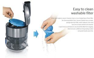 Samsung Bagless Vacuum Cleaner VC77F80LNCC/800W/Motion Sync/Dust Sensor/220V N7