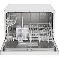 Midea MDC3203DSS3A 6-Place Setting Countertop Dishwasher, White color N4