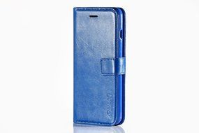 iPhone 7 Plus Case, [5.5 Inch] HLCT PU Leather Case, With Soft TPU Protective Bumper, Built-In Kickstand, Cash... N21