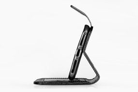 iPhone 7 Plus Case, [5.5 Inch] HLCT PU Leather Case, With Soft TPU Protective Bumper, Built-In Kickstand, Cash... N23