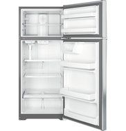 GE GAS18PSJSS GE 28" Freestanding Top Freezer Refrigerator with 17.5 cu. ft. Capacity (Stainless Steel) N4