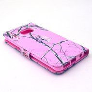 Galaxy S6 Case, Firefish Premium [Kickstand] Build-in Double Protection PU Wallet Case with Magnetic Closure Shock-Absorbing... N35