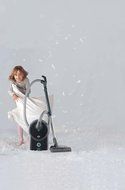 SEBO 90640AM Airbelt D4 Premium Canister Vacuum with ET-1 Powerhead, Black N3