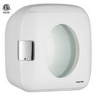 Gourmia GMF1200 Portable 12 Can Mini Fridge Cooler and Warmer for Home ,Office, Car or Boat AC &amp; DC N5