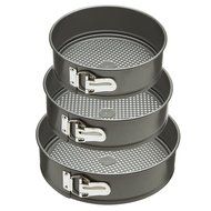 Ecolution Bakeins 3 Piece Springform Pan Set &ndash; PFOA, BPA, and PTFE Free Non-Stick Coating &ndash; Heavy Duty Carbon... N10
