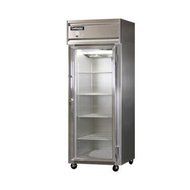 Continental Refrigerator Reach-In Display 1FX-SS-GD