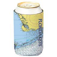 Altered Latitudes Florida Keys (Generic) Chart Standard Beverage Cooler (4-Pack) N2