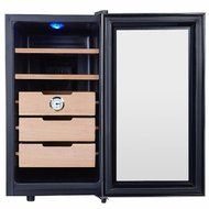 NEW! Whynter CHC-172BD Elite Touch Control Stainless 1.8 cu. ft. Cigar Cooler Humidor, Silver/Black Finish N5