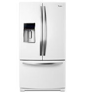 Whirlpool WRF989SDAB 28.6 Cu. Ft. Black French Door Refrigerator - Energy Star N5