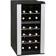 Igloo Premium 18-Bottle Dual-Zone Wine Cooler Digital LCD display