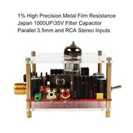 SainSonic 6N11 Tube Headphone Amplifier, Pure Class A for HIFI - US Transparent N4