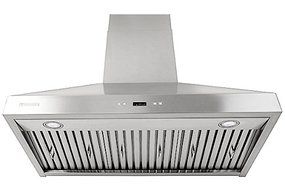 XtremeAir PX03-W36 Wall Mount Range Hood with 900 CFM Baffle Filters with Grease Drain Tunnel, 36"