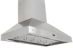 XtremeAir PX03-W36 Wall Mount Range Hood with 900 CFM Baffle Filters with Grease Drain Tunnel, 36" N2