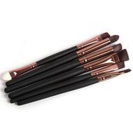 Linkings 6pcs Makeup Brushes Cosmetics Beauty Eyeshadow Eyeliner Lip Smudge Tool N9