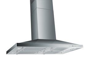 Z Line GL2i-42 Stainless Steel Island Mount Range Hood, 42-Inch N3