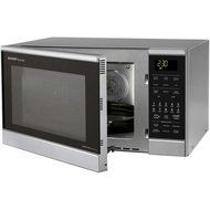 Sharp 0.9 Cu. Ft. 900W Countertop Microwave by Sharp, Microwave Oven, Stainless Steel