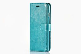 iPhone 7 Plus Case, [5.5 Inch] HLCT PU Leather Case, With Soft TPU Protective Bumper, Built-In Kickstand, Cash... N26