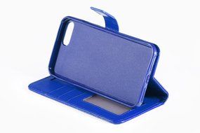 iPhone 7 Plus Case, [5.5 Inch] HLCT PU Leather Case, With Soft TPU Protective Bumper, Built-In Kickstand, Cash... N28