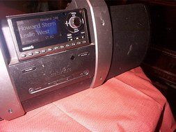 Sirius XM SUBX1R Boombox &amp; active SP5 receiver Potential Lifetime subscription N3