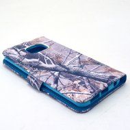 Galaxy S6 Case, Firefish Premium [Kickstand] Build-in Double Protection PU Wallet Case with Magnetic Closure Shock-Absorbing... N46